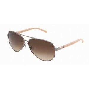 Dolce And Gabbana Pilot Aviator Beige Sunglasses Women's Fit 6047 w/Box & Bag